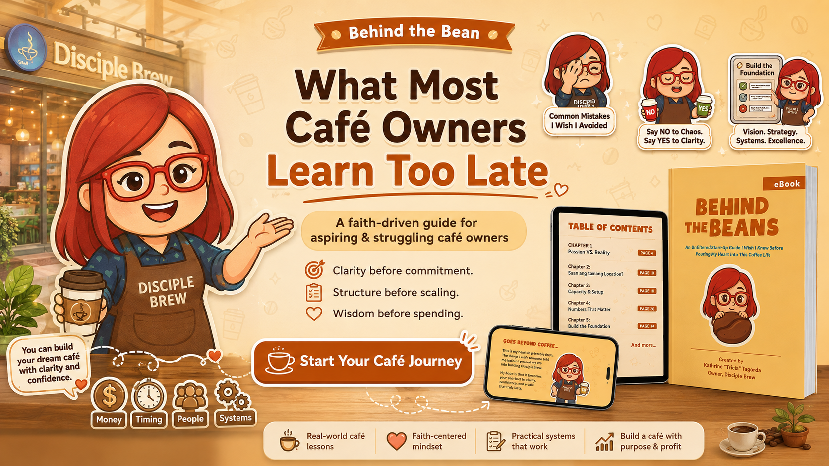 Behind The Beans — The Complete Café Costing Guide